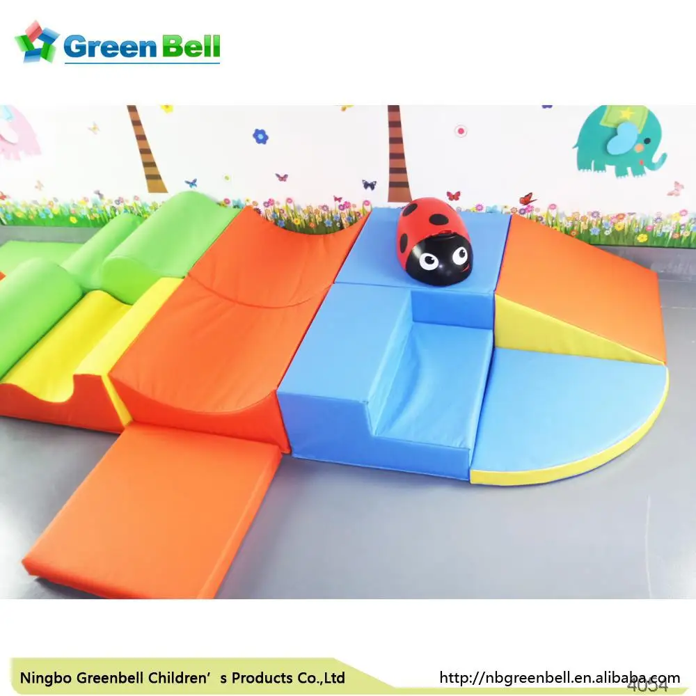 Children's Pu Foam Soft Play Mat For Baby Tumble Track Play Ground