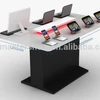 Wooden notebook computer promotion table computer store display computer shop design