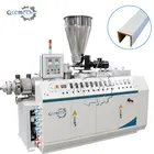 Pvc プラスチックプロファイル押出機/プラスチックドアのウィンドウとドア製造機/Pvc プラスチックプロファイル押出機
