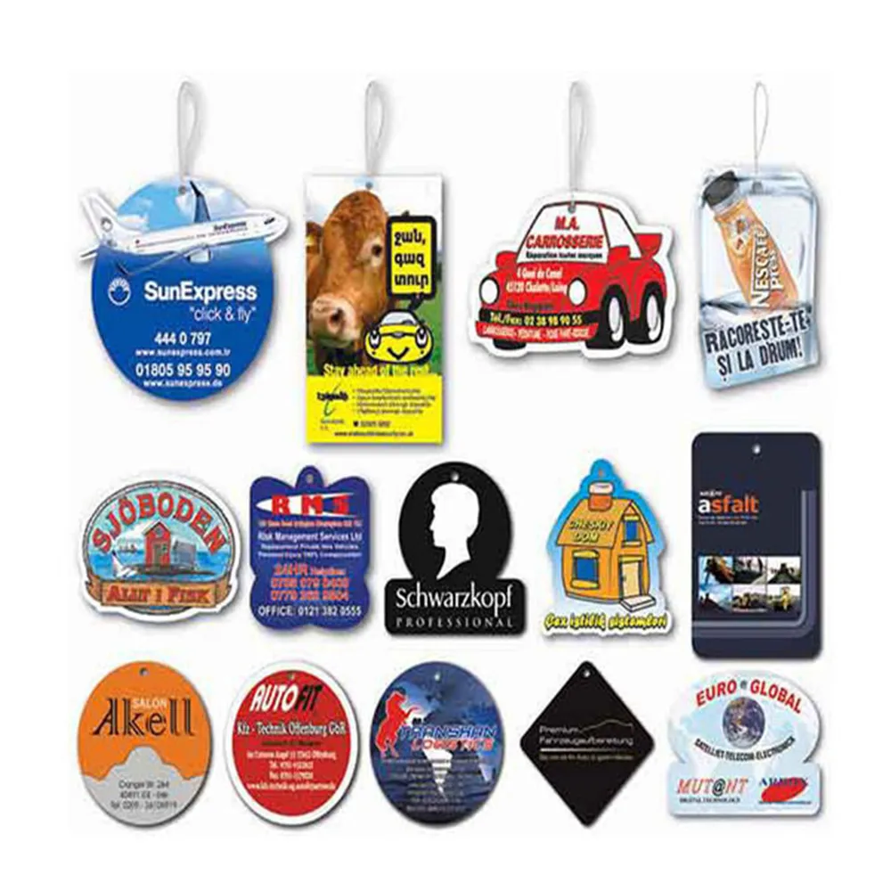 Auto Car Air Perfume Paper Freshener - AIGP3939 - IdeaStage Promotional  Products