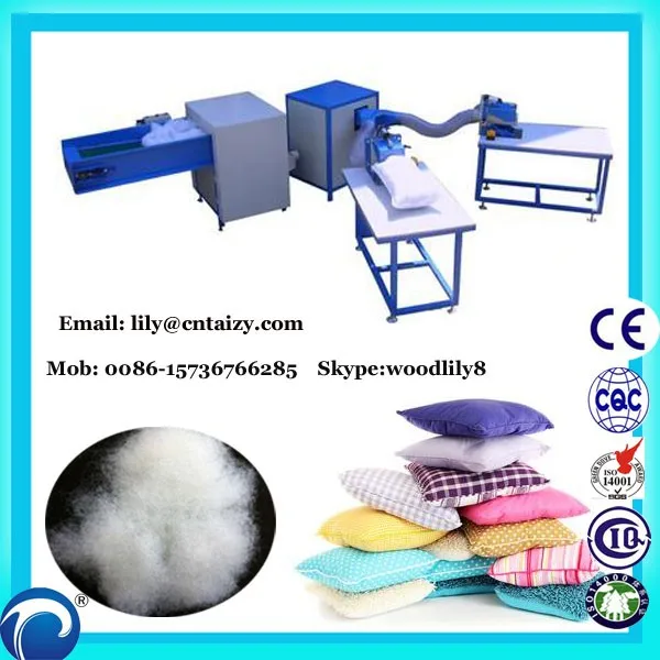 Pillow Stuffing Machine Pillow Filling Machine Polyester Fiber Filling