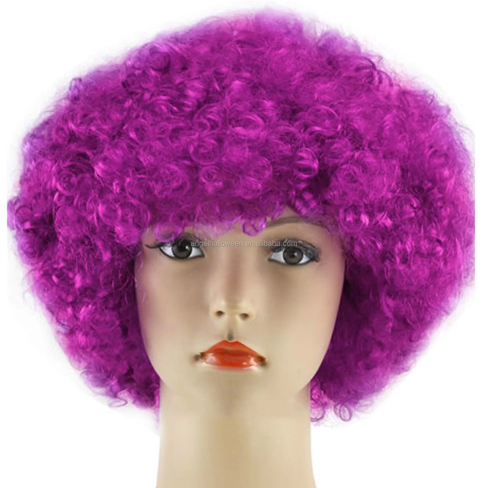 2018 Newest Fashionable Wholesale Fans Sports Wigs Football Fans ...