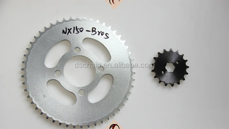 xcd 125 chain sprocket