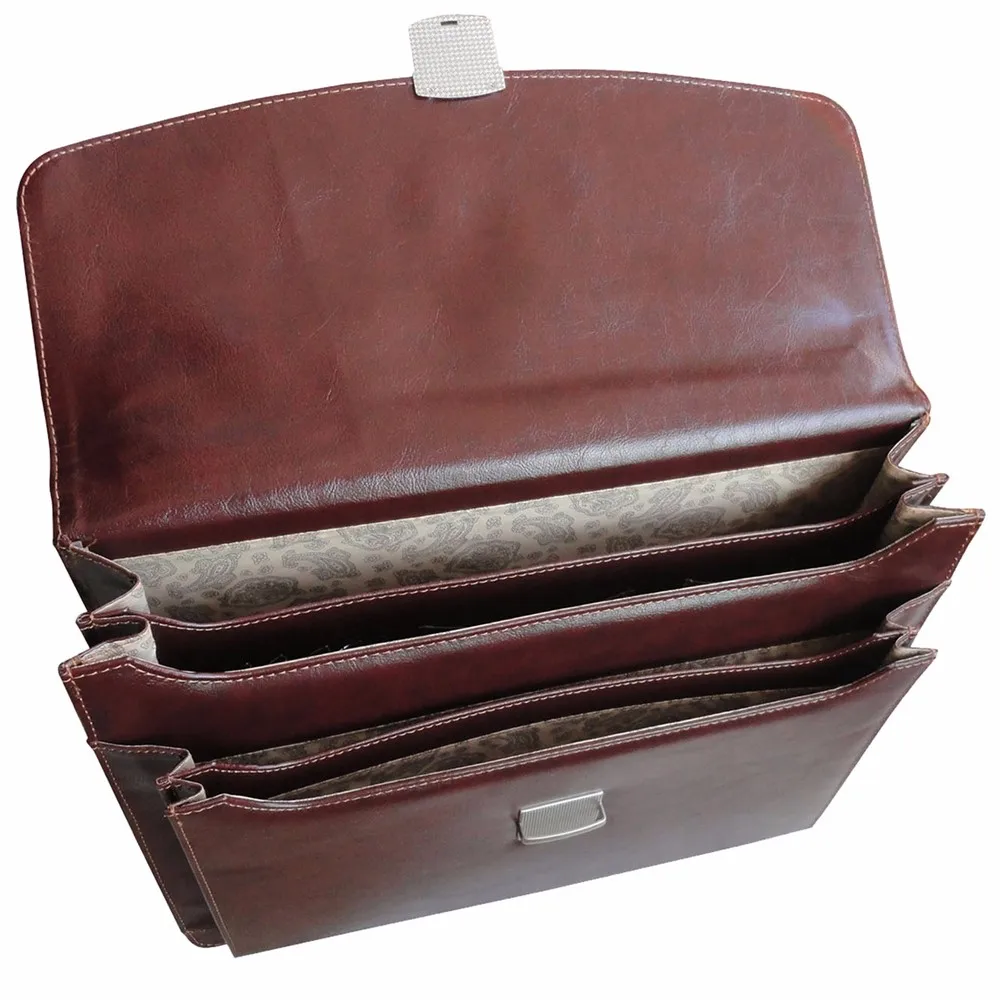 pu leather briefcase