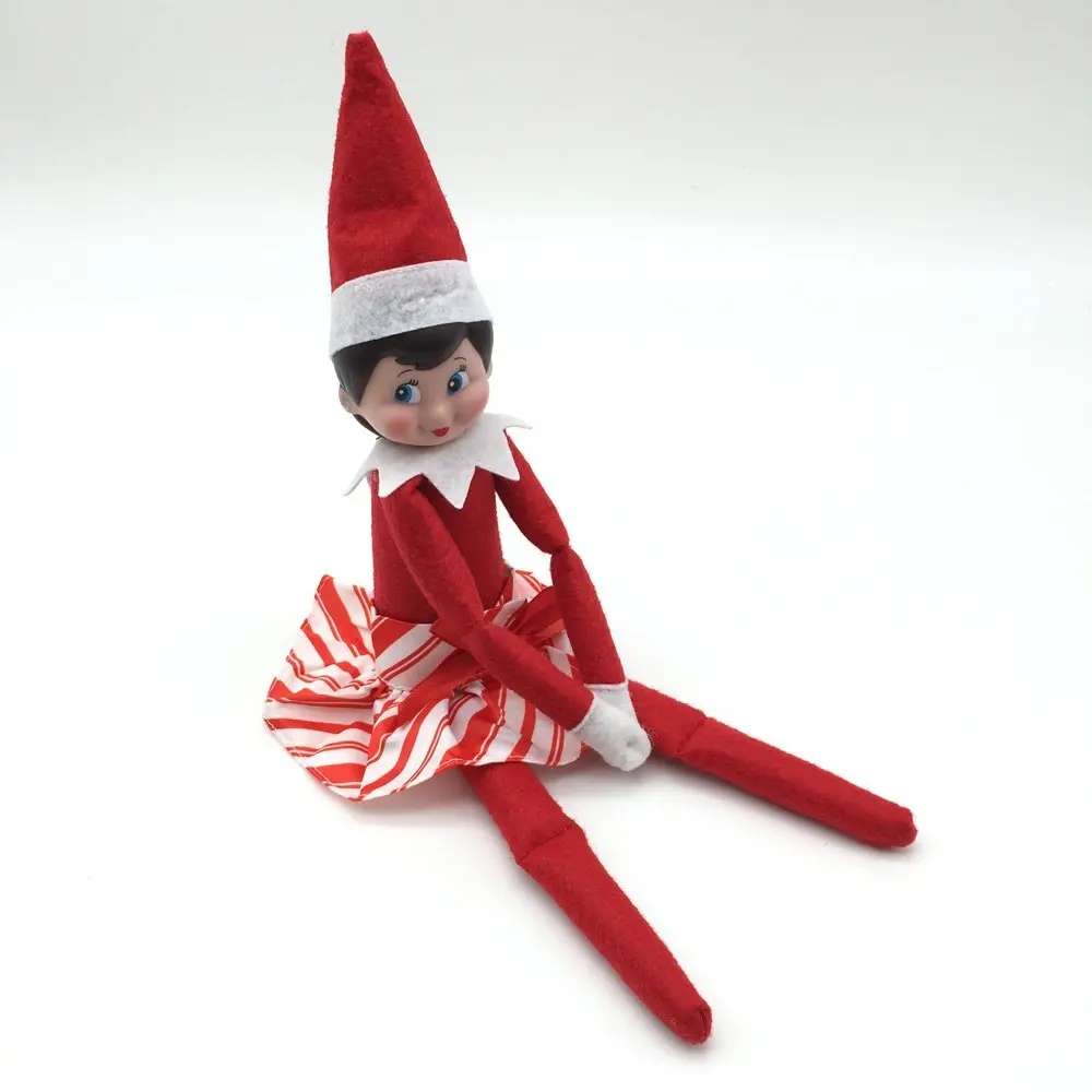 plush girl elf on the shelf