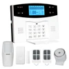 Wireless LCD GSM Alarm System Detector with EU / UK / US Plug