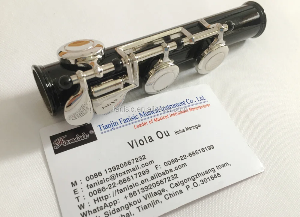 Black Flute With 16 Open Holes And E Mechanism Buy 16 Open Holes