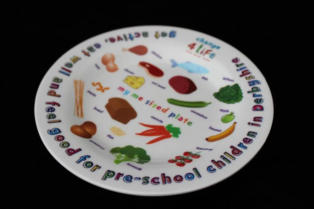 kid's 100%melamine meal plate