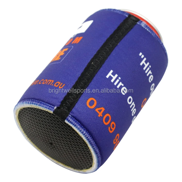 Promotional Custom Printed Soft Beer Can Sleeve Stubby Coolers 