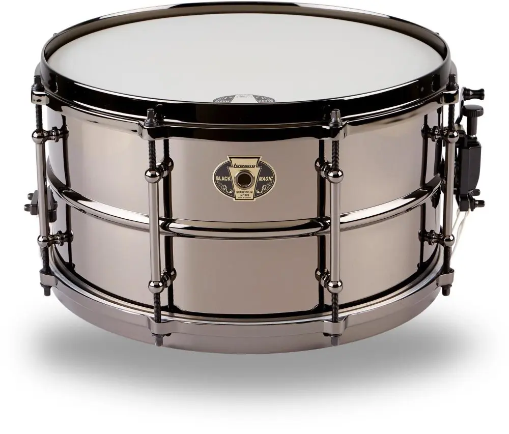 Remo Black Suede Series Snare Side Drumhead matte black 13-inch