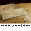 PVC Router Jig Butterfly Inlay Template