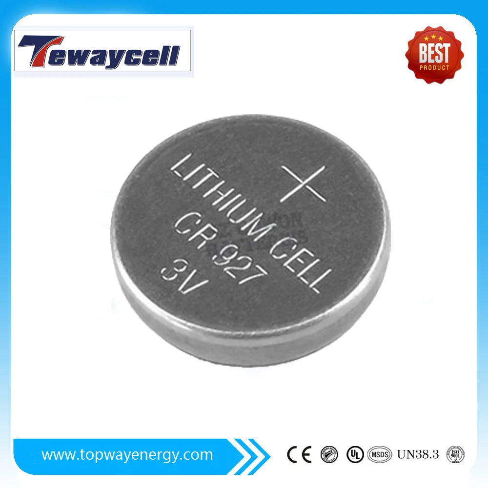 High Quality Cr927 3v 30mah Button Cell 3v Lithium Battery - Buy Cr927 ...