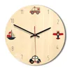 High Quality New Clock Creative Wooden Wall Clock Modern Design for Living Room Bed Room