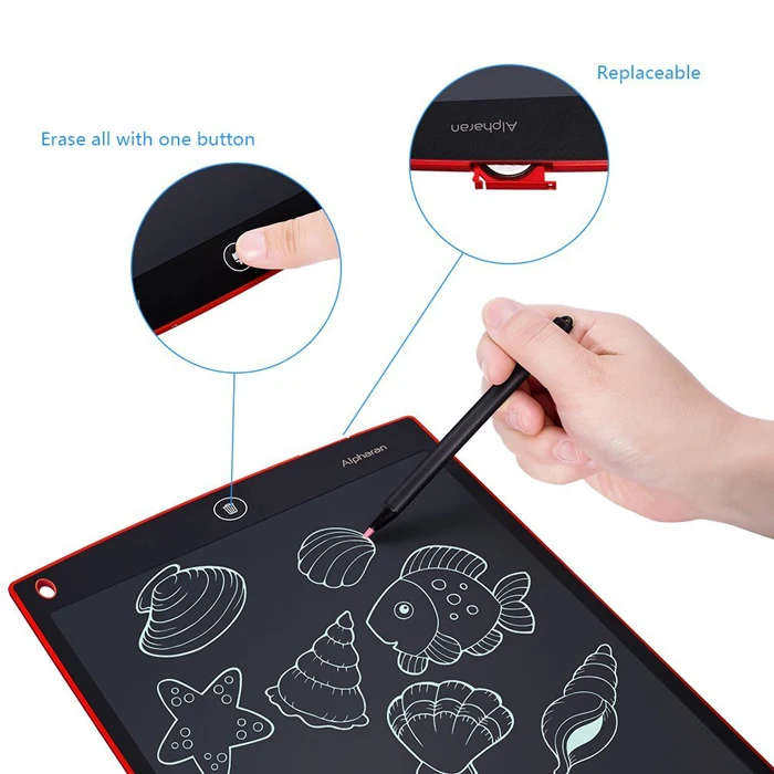 Drawing Toys 8.5 Inch LCD Writing Tablet Erase Drawing Memo Pad Electronic Paperless LCD Writing Board