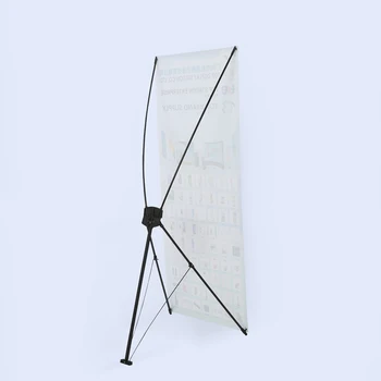 Outdoor Advertising Stand 80 180 Trade Show Display Black Matte X