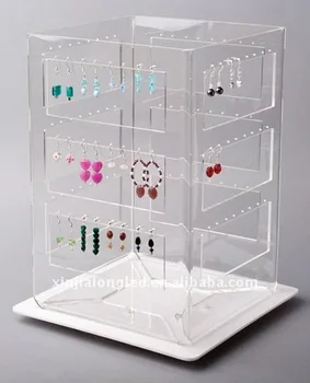 Ladder Shaped Acrylic Earring Organizer For All Types Ladder Shaped Acrylic Earring Organizer For All Types