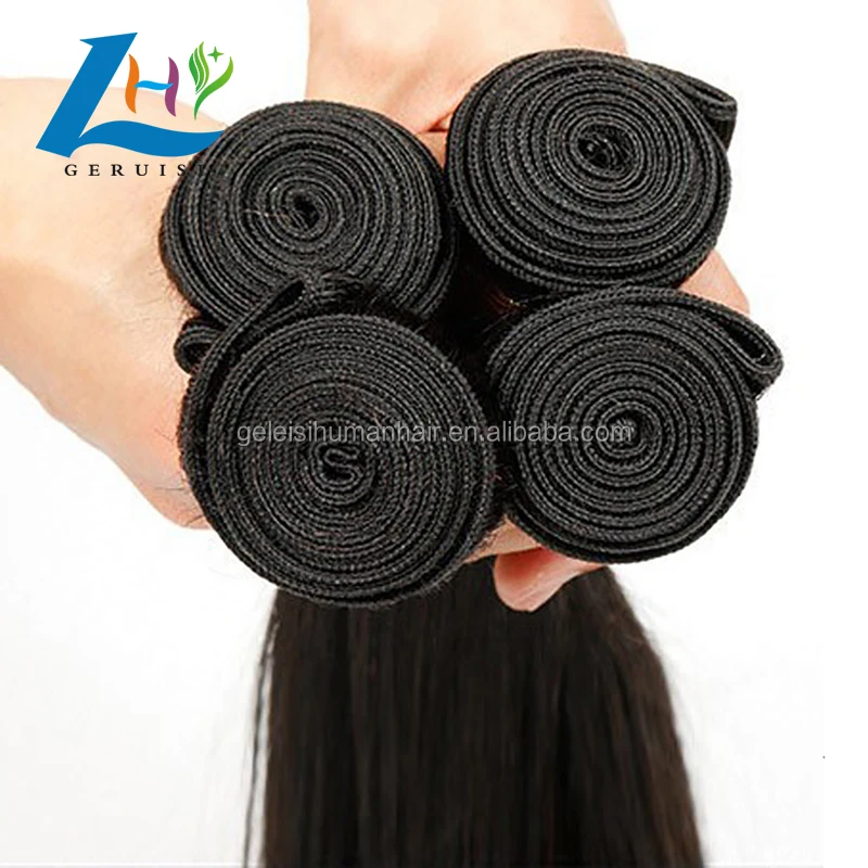 24 Hours fast shipment high quality virgin peruvian human cuticle aligned straight hair weave bundles vendors for wholesale
