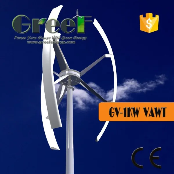 3kw Vertical Axis Wind Turbine Generator,3kw Maglev Wind Turbine Price 