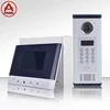 Aitdda high quality Multi Apartment video door phone building audio / video intercom system for apartments