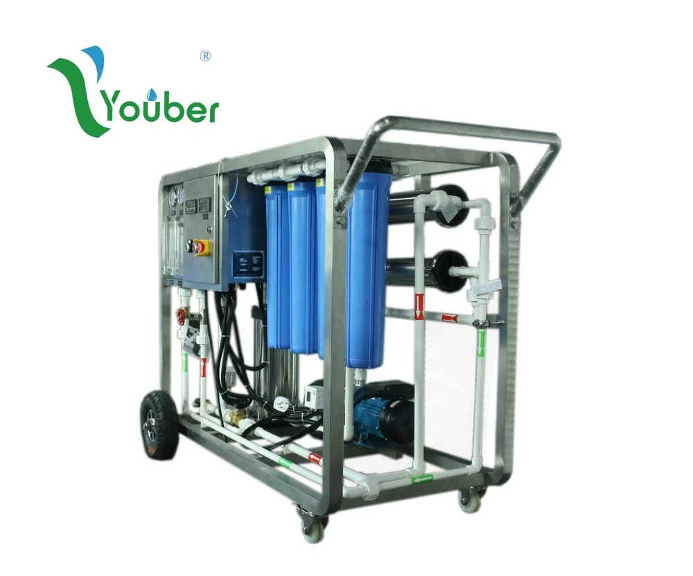 Hand Moveable Reverse Osmosis System Ro Desalination Plant Price Window