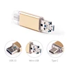 3.0 Multifunction 3 In 1 Otg Usb Flash Drive Pen Drive For Android Mobile Phone Computer