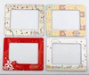 Coated paper magnet photo frame fridge magnet pic frame