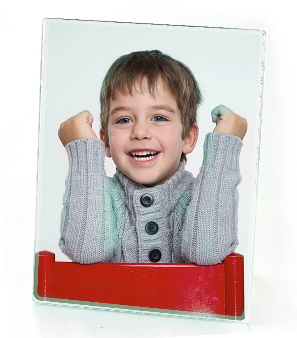 Wholesale Factory Blank Sublimation Glass Photo Frame With Best Coated