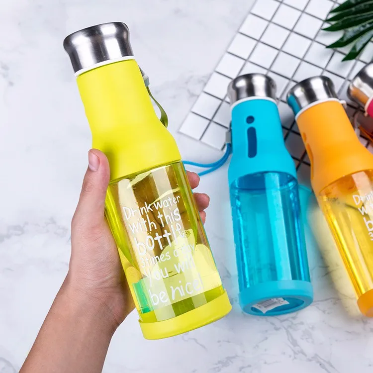 New Products Colorful Fruit Infused Water Bottle, Fruit Shaker Bottle ...