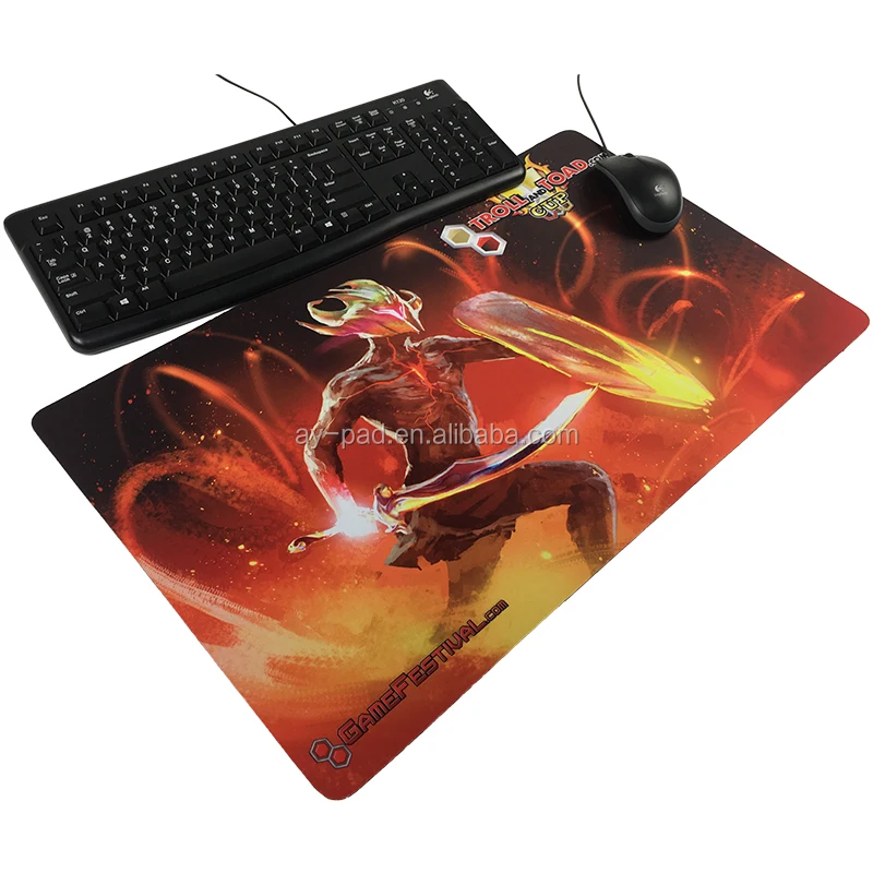 Custom Large Size Neoprene Rubber Playmat Card Game Play Mat Buy