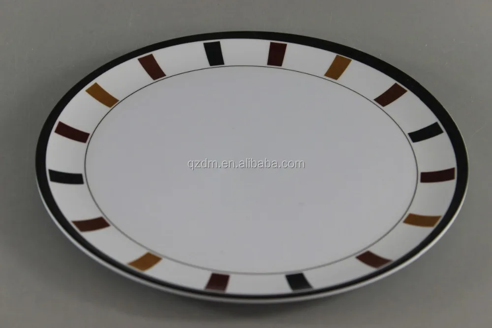 Modern Melamine Round Dish And Plate