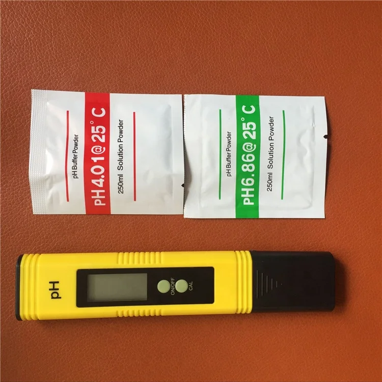 New design Pocket digital ph meter, pen type salt water ph tester pool tester