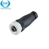 M12 connector 6 pin connector ip68 m12 for automotive engine connector
