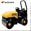 2 ton machine weight road roller compactor with double drum