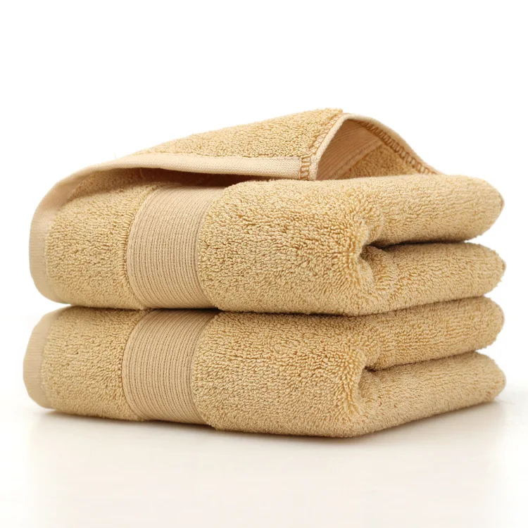 Serviettes de bain de luxe pour hôtel, 100% coton tissé, logo personnalisé