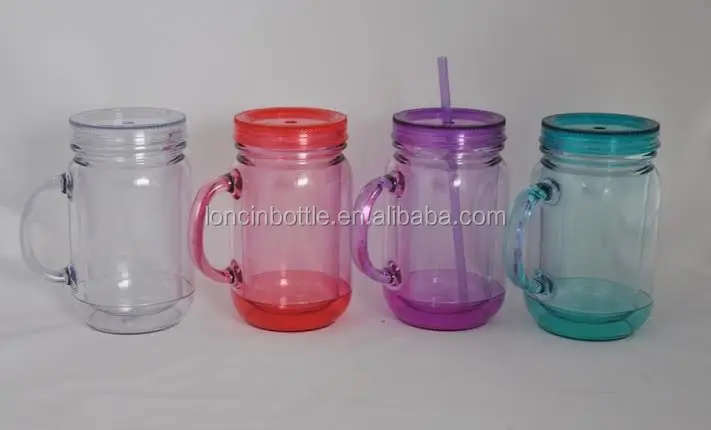 plastic drinking glasses with handles