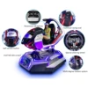 Easy Button VR Equipment 9D Motion Car Racing Simulator with HD 23.6 inch screen