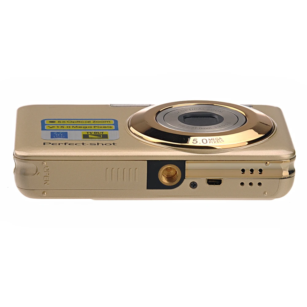 8x Optical Zoom Digital Camera Dcv600 Disposable Camera With 2.7'' Tft