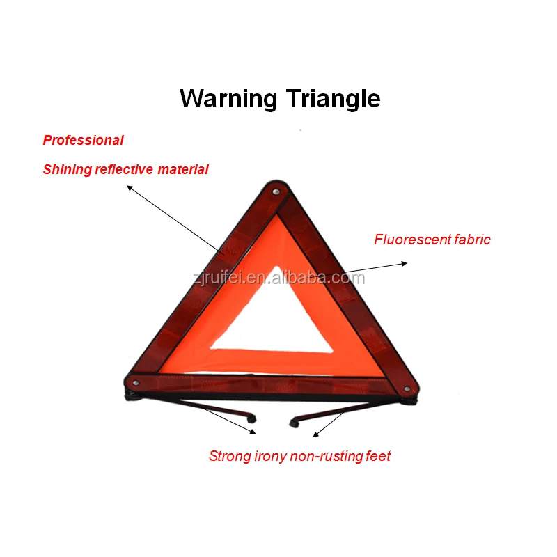 Сигнальный треугольник автомобильный