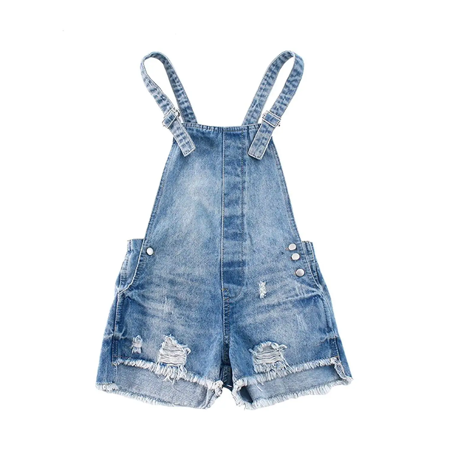 overall jean shorts mens