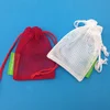 Mesh Net Drawstring Pouch