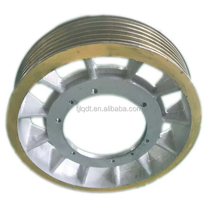 Mitsubishi elevator pulley and elevator parts,lifting equipment with electric lift