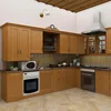 Manufacturer solid wood cabinet with worktop,maple kitchen cabinet