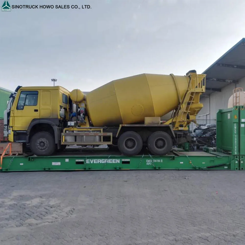 2017 howo 6x4 mixed trucks 8 cubic meters concrete mixer truck
