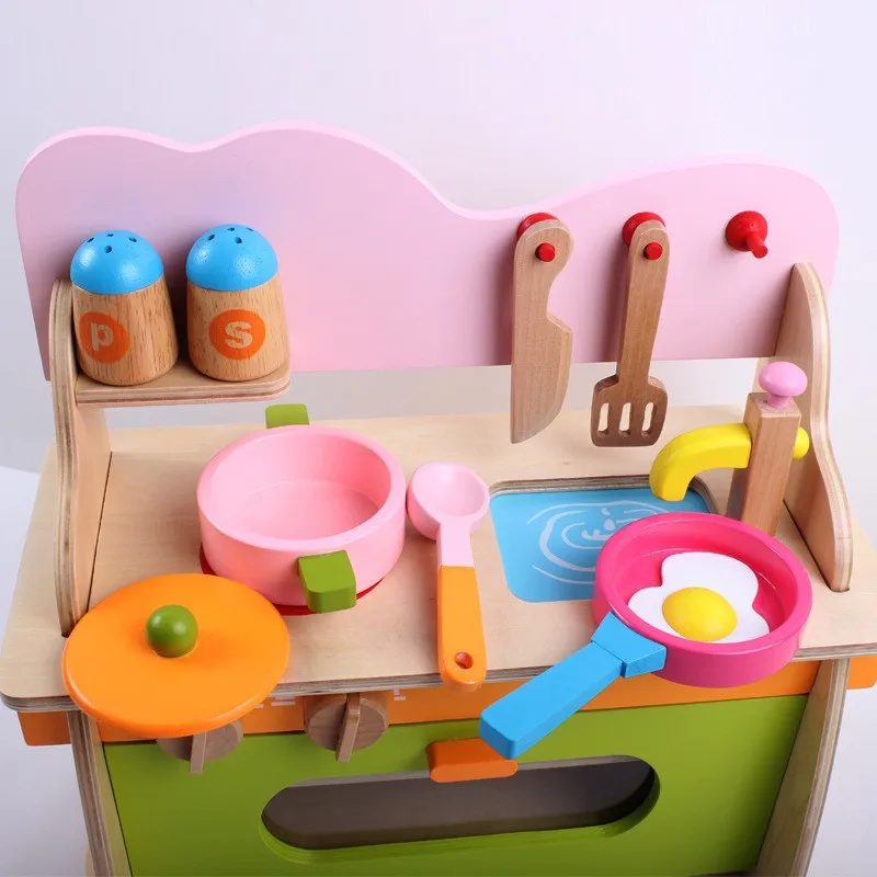 2015 hoge kwaliteit mooie kinderen grappig fornuis houten keuken ...