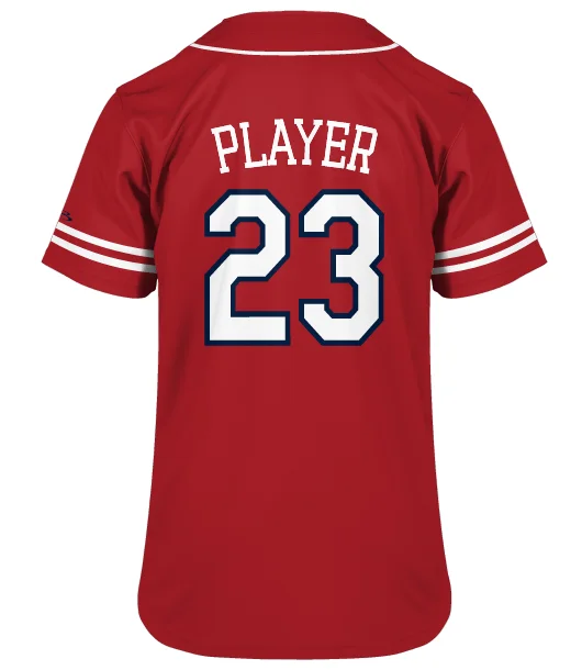 New Design Sublimation Printing Polyester Blank Baseball Jersey