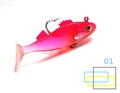 2016 7pcs lot Make it easily colorful soft rubber fishing bait lures bionic artificial wobbler accessories