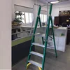 Fibreglass Platform Step Ladder with Handrail