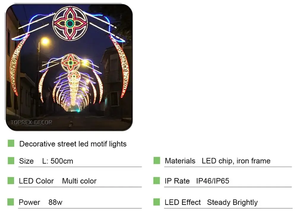 2018 trending products street outdoor christmas light decoration