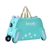 2019 China wholesale 3D ABS travel bag kids trolley luggage school bag