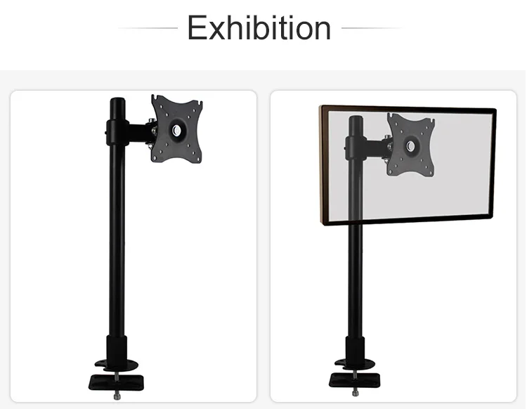 Factory direct sale Monitor Stand Desk Mount Bracket for 14"-27" monitor support other computer accessories